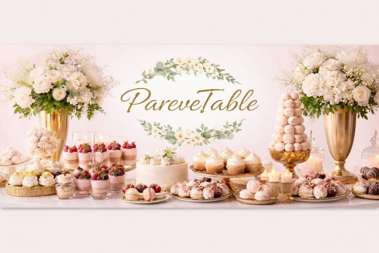 PareveTable שולחן קינוחים פרווה